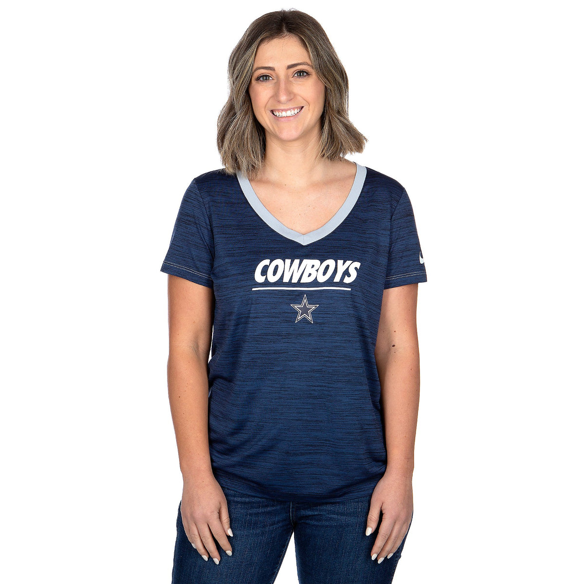 CAMISETA MUJER VELOCITY DALLAS COWBOYS