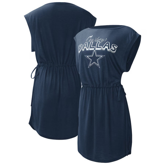 TRAJE DE BAÑO DE CABRA PARA MUJER DALLAS COWBOYS COVER UP