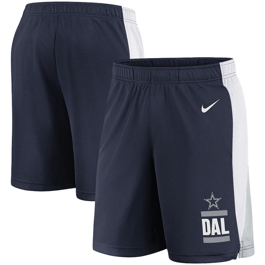 PANTALONES CORTOS JÓVENES COLORBLOCK DE LOS DALLAS COWBOYS