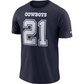 DALLAS COWBOYS YOUTH EZEKIEL ELLIOTT NAME AND NUMBER T-SHIRT