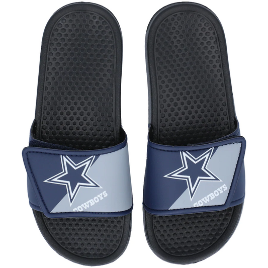 DALLAS COWBOYS YOUTH GEL SLIDES