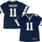 DALLAS COWBOYS YOUTH MICAH PARSONS  GAME JERSEY - NAVY