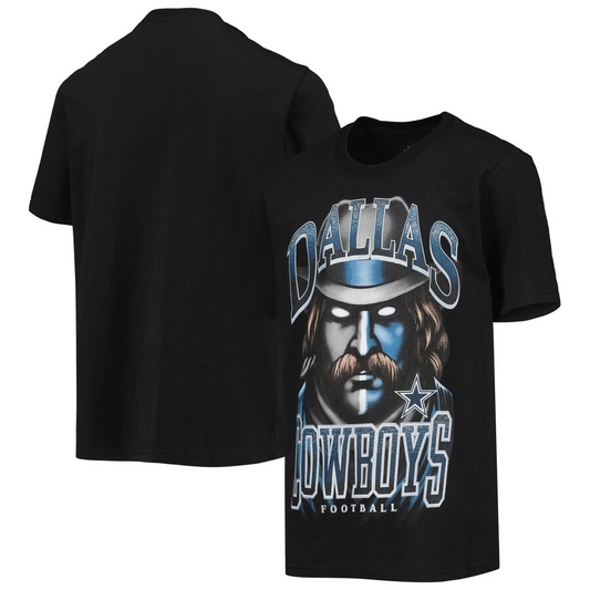 CAMISETA PRIMAL FAN JUVENIL DALLAS COWBOYS - NEGRO