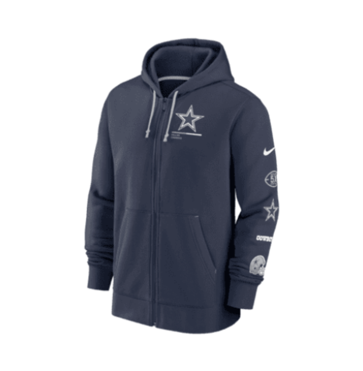 SUDADERA CON CAPUCHA MARKS DEL EQUIPO JUVENIL DE LOS DALLAS COWBOYS
