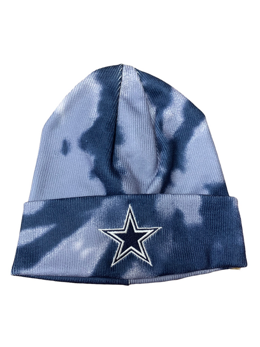 DALLAS COWBOYS YOUTH TIE-DYE KNIT BEANIE