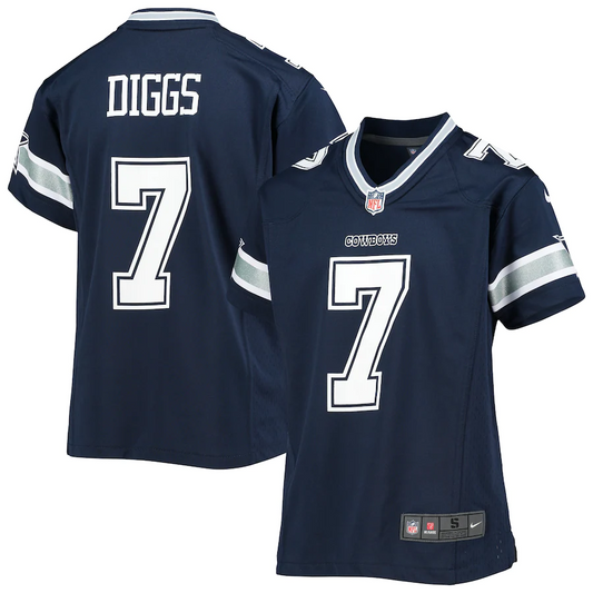 CAMISETA NIKE JUVENIL TREVON DIGGS JUEGO DALLAS COWBOYS - AZUL MARINO