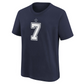 DALLAS COWBOYS YOUTH TREVON DIGGS NAME AND NUMBER T-SHIRT