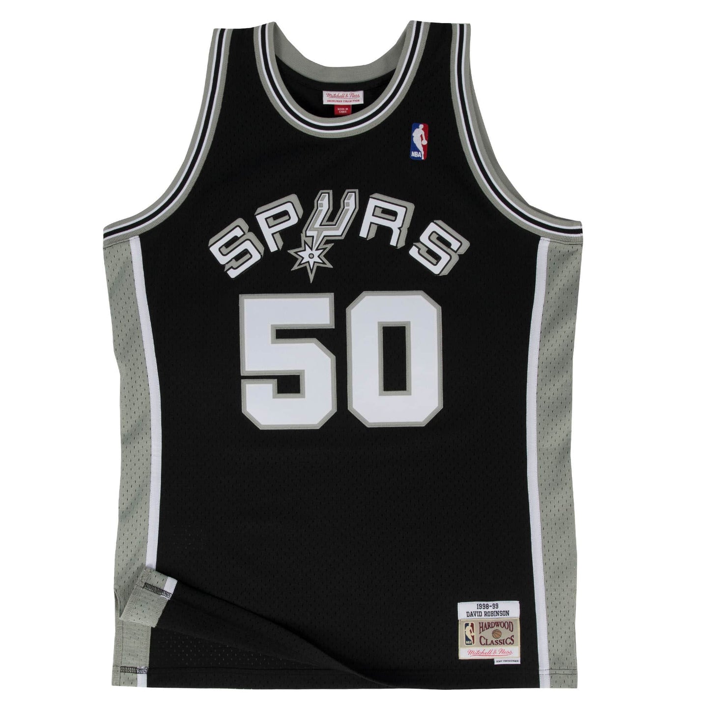 DAVID ROBINSON HOMBRE MITCHELL &amp; NESS 98-99' JERSEY SWINGMAN