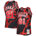 DENNIS RODMAN CHICAGO BULLS MITCHELL &amp; NESS SWINGMAN JERSEY - MÁRMOL