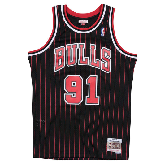 JERSEY SWINGMAN 95-96' DENNIS RODMAN PARA HOMBRE MITCHELL &amp; NESS