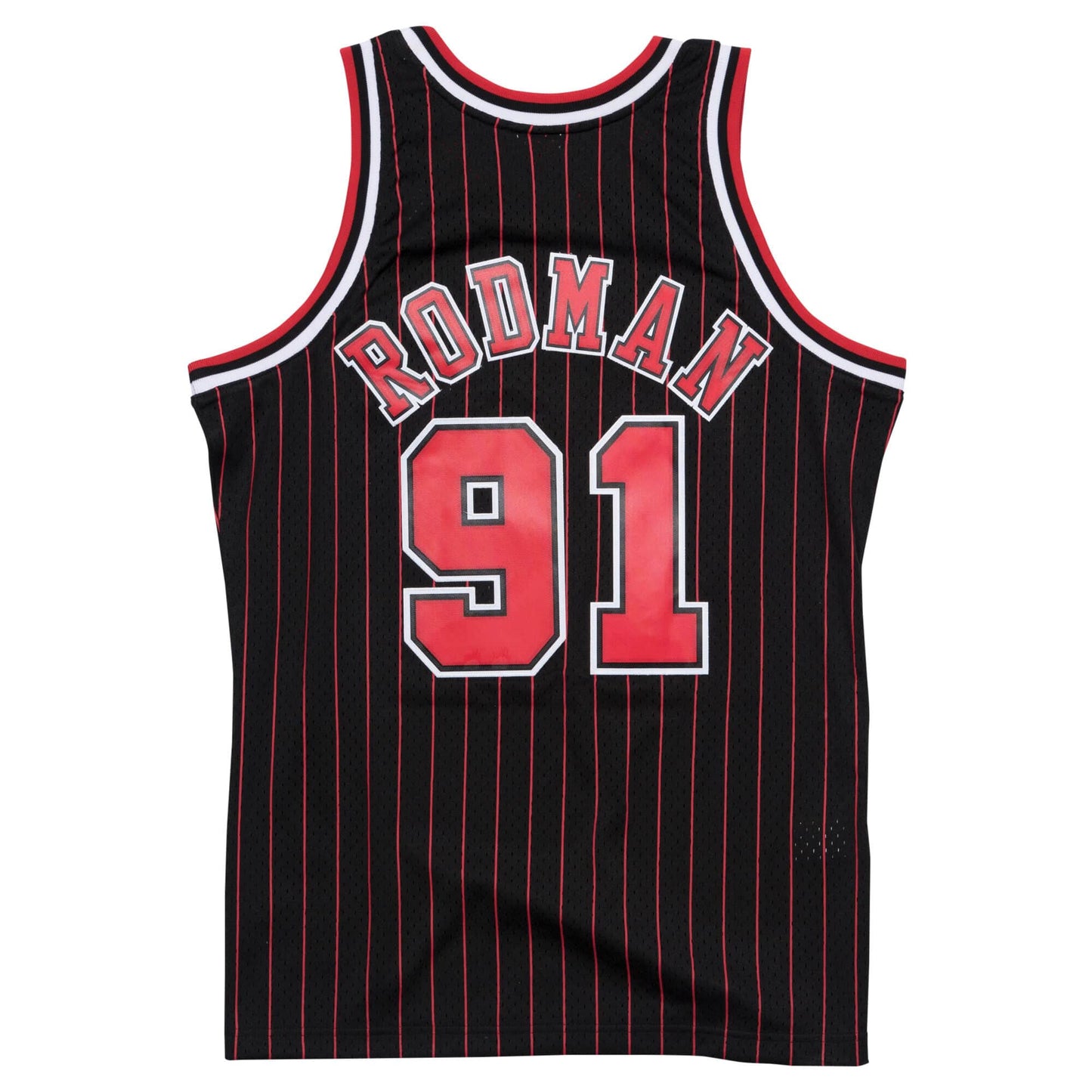 DENNIS RODMAN MEN'S MITCHELL & NESS 95-96' SWINGMAN JERSEY