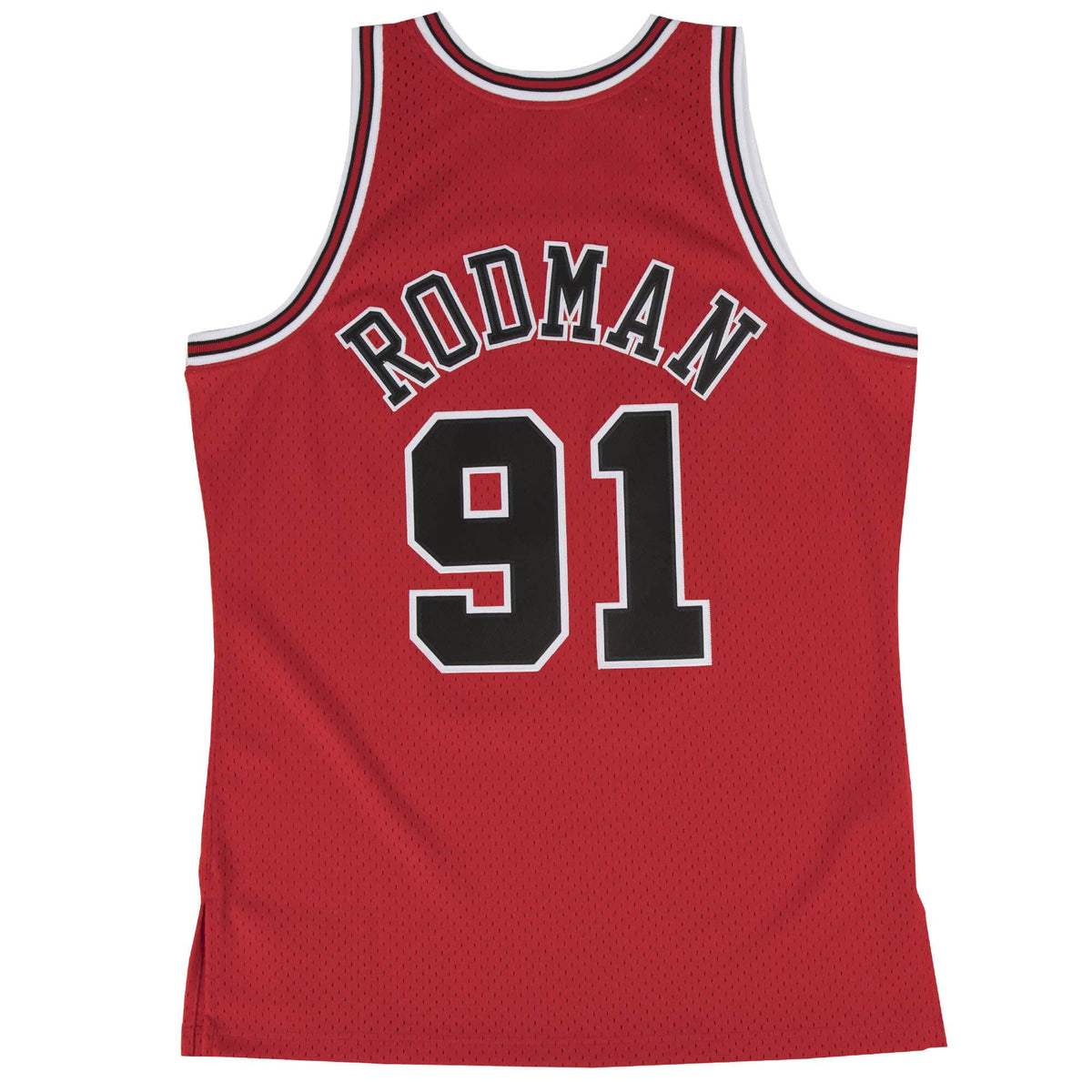 DENNIS RODMAN MEN'S MITCHELL & NESS 97-98' SWINGMAN JERSEY