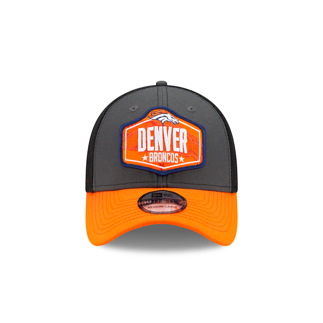 DENVER BRONCOS 2021 DRAFT 39THIRTY FLEX FIT