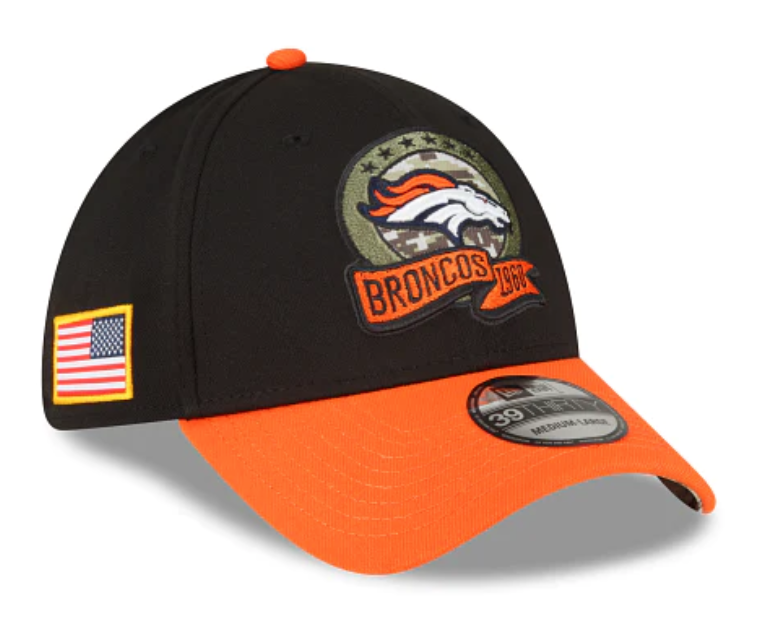 DENVER BRONCOS 2022 SALUDO AL SERVICIO GORRO 39THITY FLEX FIT