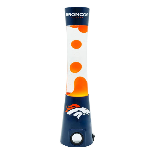 DENVER BRONCOS MAGMA LAMP SPEAKER