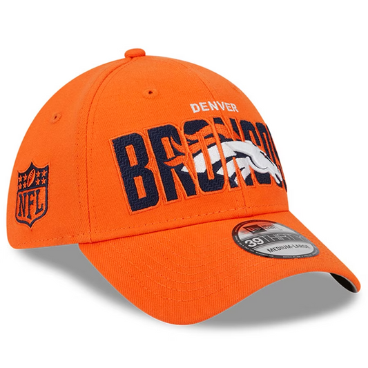 DENVER BRONCOS MEN'S 2023 NFL DRAFT ALT HAT 39THIRTY FLEX FIT