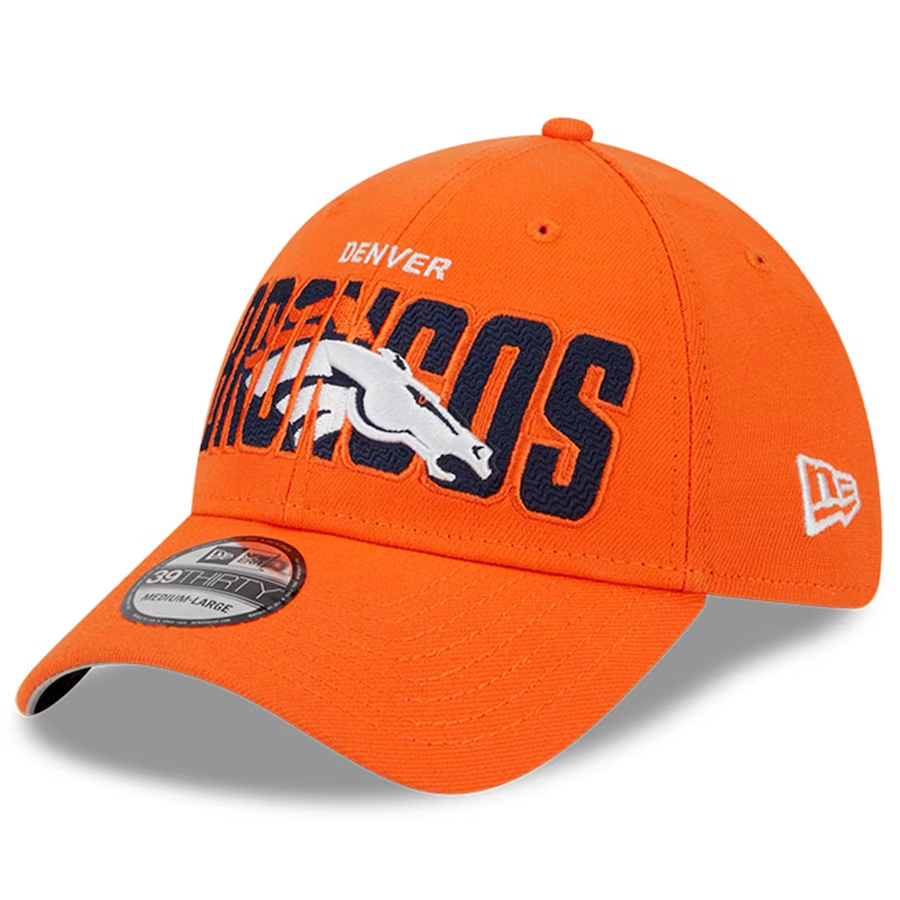 DENVER BRONCOS MEN'S 2023 NFL DRAFT ALT HAT 39THIRTY FLEX FIT