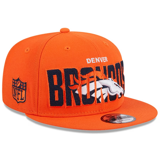 DENVER BRONCOS MEN'S 2023 NFL DRAFT ALT HAT 9FIFTY SNAPBACK