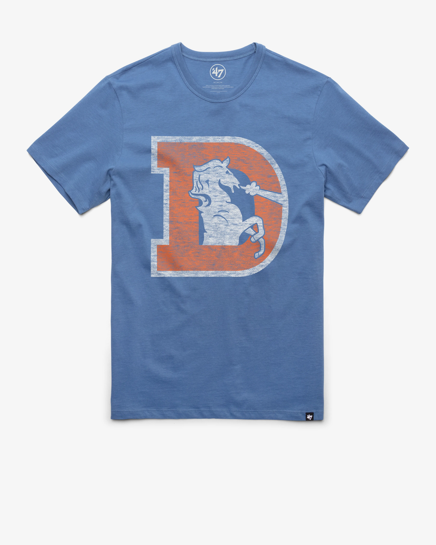 DENVER BRONCOS MEN'S 47 BRAND LEGACY FRANKLIN T-SHIRT