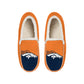 DENVER BRONCOS MEN'S COLOR BLOCK MOCCASINS