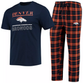 CONJUNTO DE PIJAMA LODGE PARA HOMBRE DE LOS DENVER BRONCOS