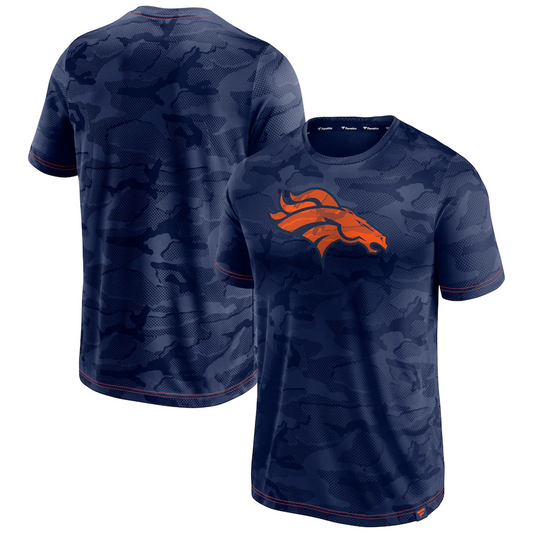 DENVER BRONCOS MEN'S PRIMARY CAMO JACQUARD TEE