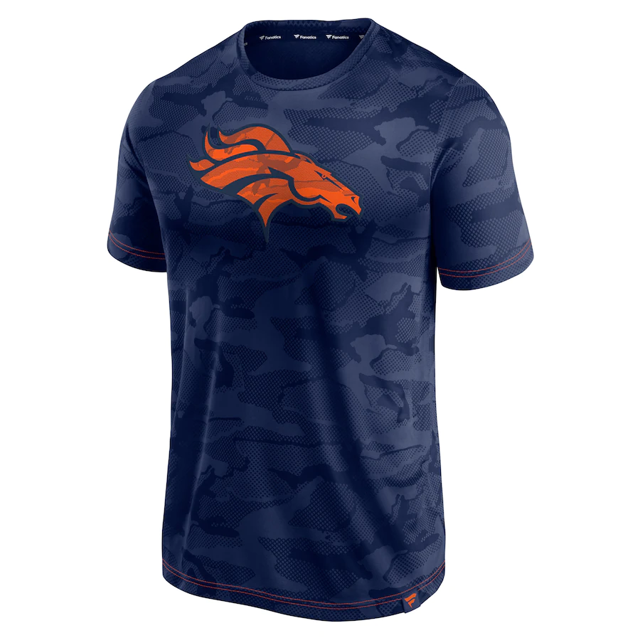 DENVER BRONCOS MEN'S PRIMARY CAMO JACQUARD TEE
