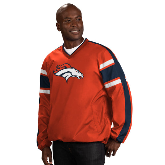 DENVER BRONCOS MEN'S SWING ROUTE WINDBREAKER JACKET