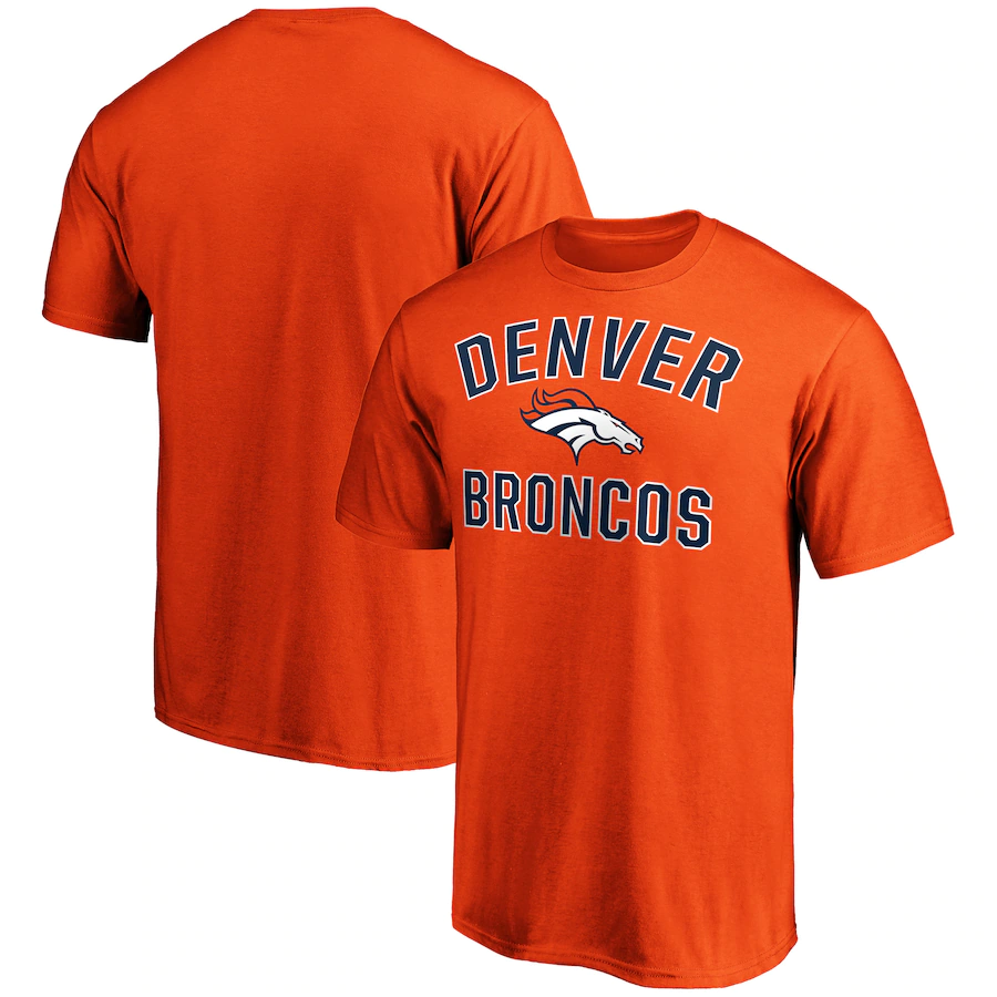 CAMISETA VICTORY ARCH DE DENVER BRONCOS PARA HOMBRE - NARANJA