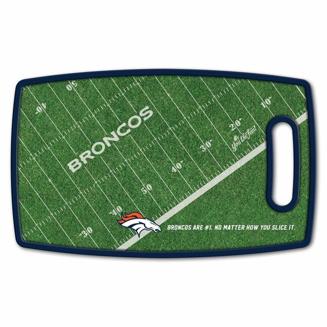 DENVER BRONCOS RETRO CUTTING BOARD