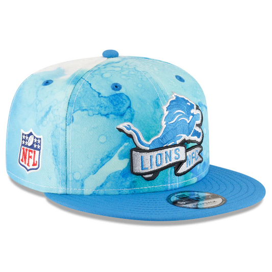 DETROIT LIONS 2022 SIDELINE 9FIFTY SNAPBACK - INK