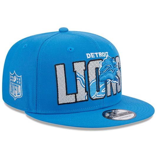 DETROIT LIONS MEN'S 2023 NFL DRAFT ALT HAT 9FIFTY SNAPBACK