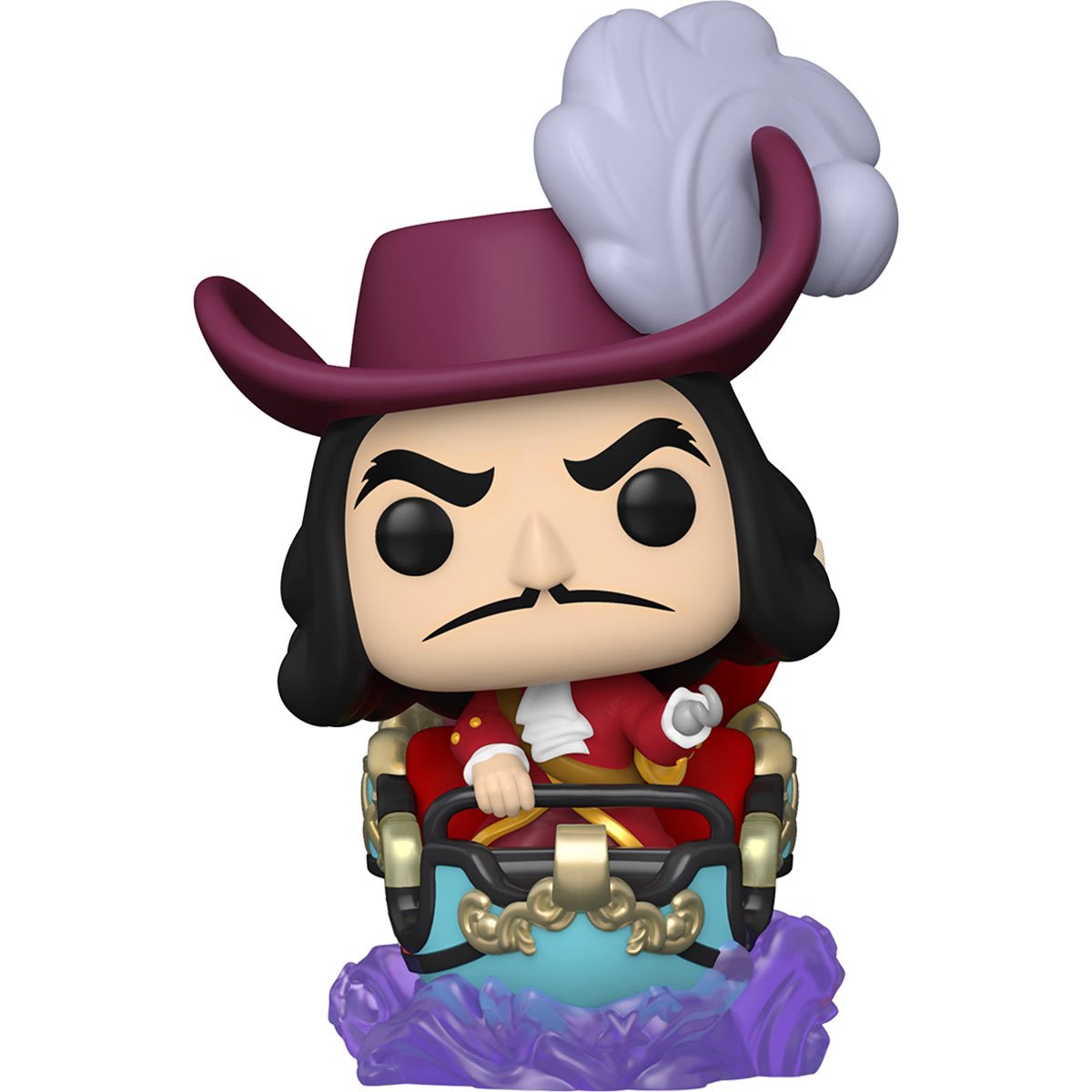 DISNEYLAND RIDES: CAPITÁN GANCHO EN LA ATRACCIÓN DEL VUELO DE PETER PAN FUNKO POP DE VINILO