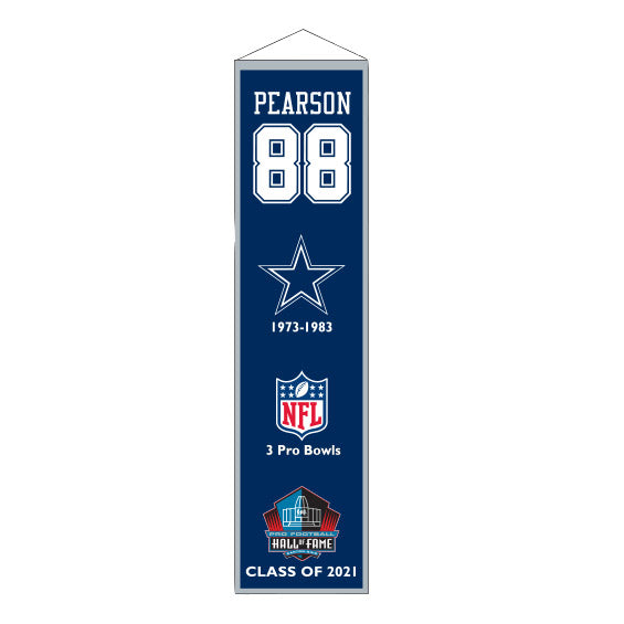 DREW PEARSON HOF HERITAGE BANNER