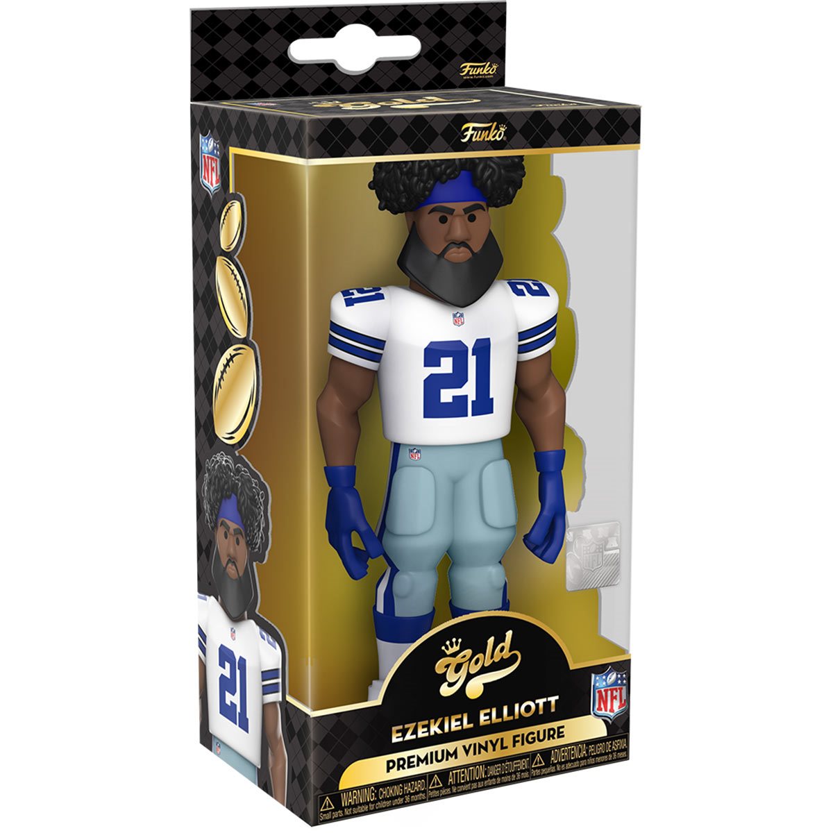 FIGURA EZEKIEL ELLIOTT 5" VINILO DORADO