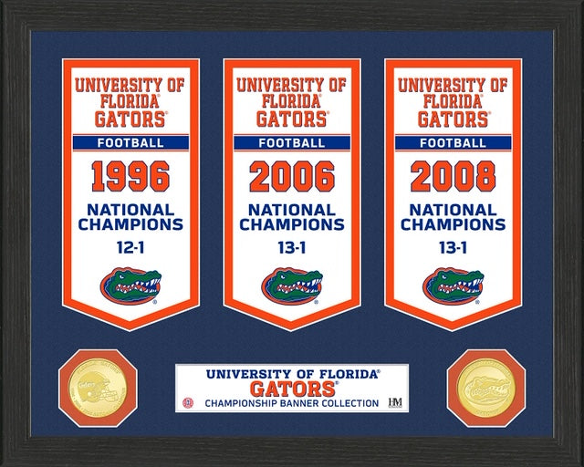 FOTO DE LA COLECCIÓN DE BANDERA DE LOS FLORIDA GATORS