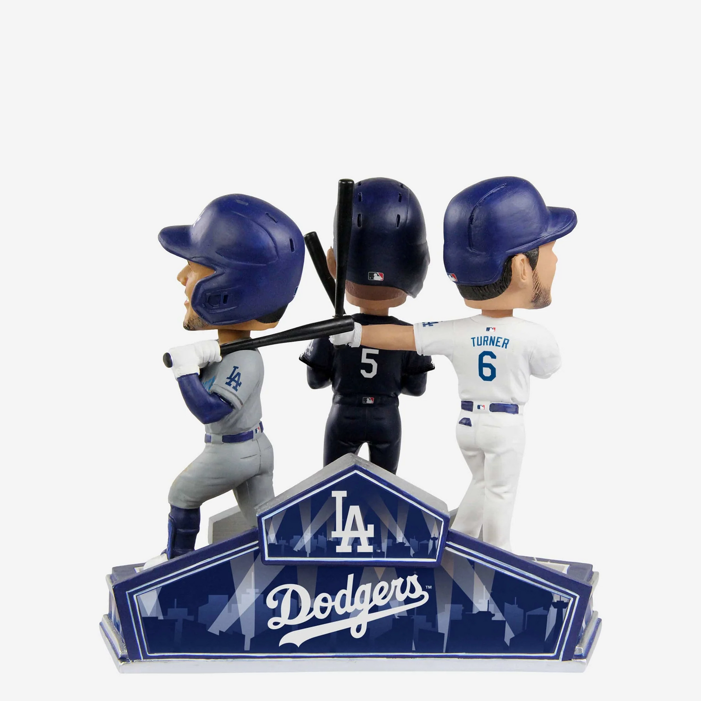 LOS ANGELES DODGERS FREDDIE FREEMAN & MOOKIE BETTS & TREA TURNER TRIO BOBBLEHEAD