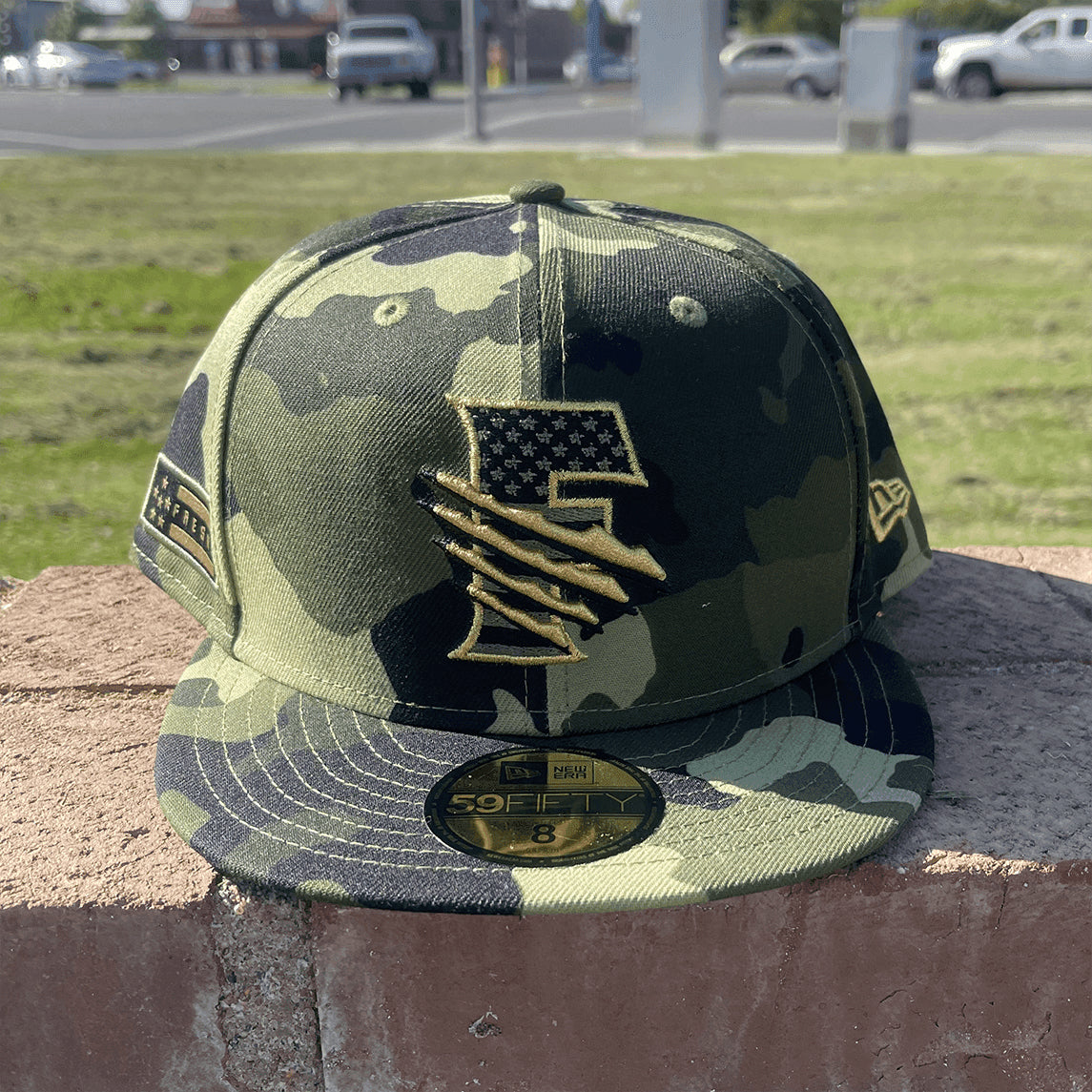 FRESNO GRIZZLIES 2022 FUERZAS ARMADAS 59FIFTY EQUIPADO