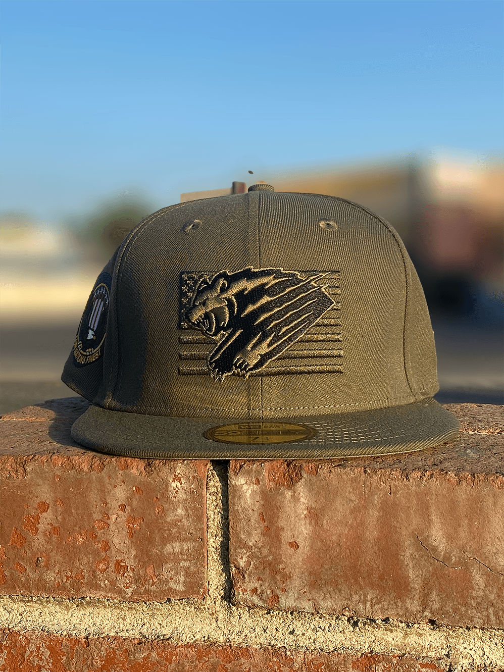 GORRO AJUSTADO FRESNO GRIZZLIES 2023 FUERZAS ARMADAS 59FIFTY 