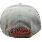 GORRO AJUSTADO 59FIFTY CON LOGOTIPO BÁSICO EN 2 TONOS BULLDOGS DE FRESNO STATE - GRIS/NEGRO