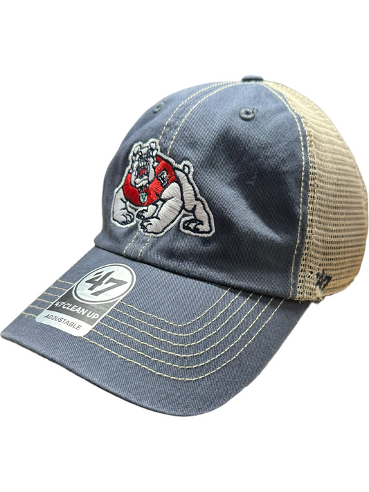 FRESNO STATE BULLDOGS 47' BRAND TRAWLER CLEAN UP ADJUSTABLE HAT