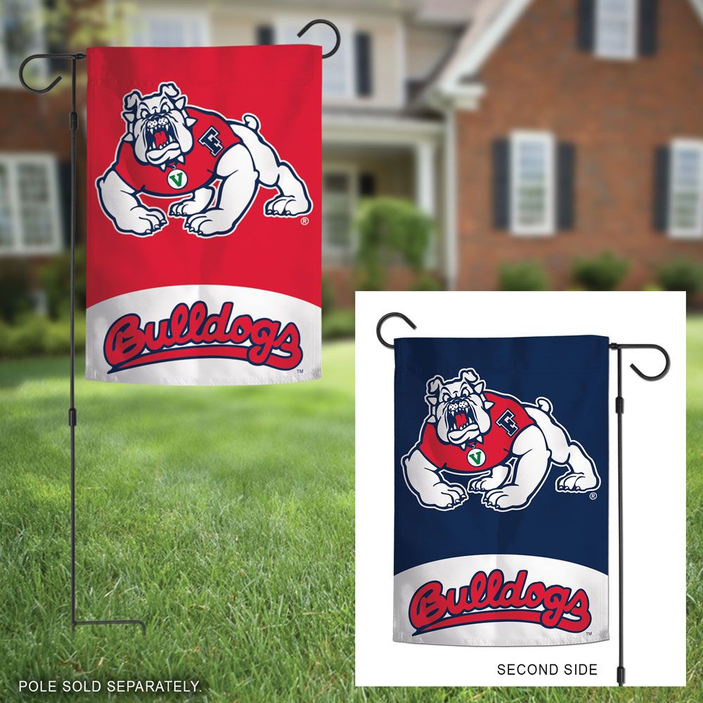 FRESNO STATE BULLDOGS GARDEN FLAG