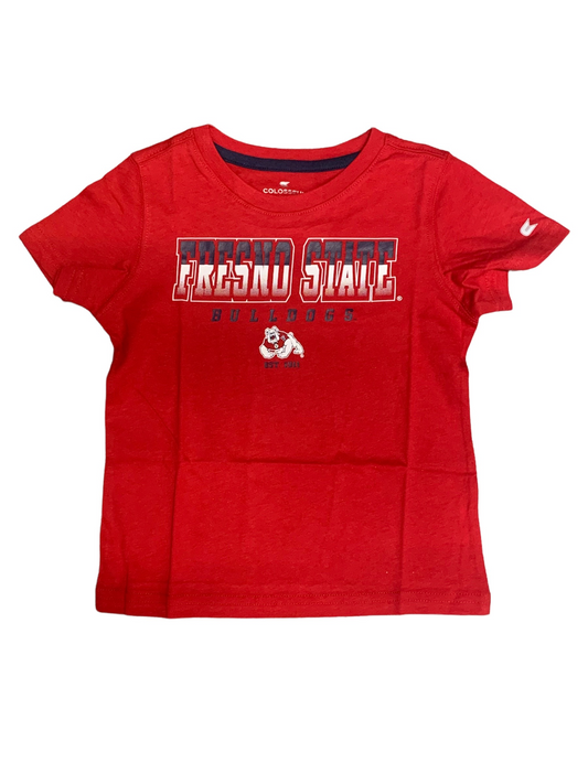 CAMISETA WONDER PARA NIÑOS DE LOS BULLDOGS DEL ESTADO DE FRESNO