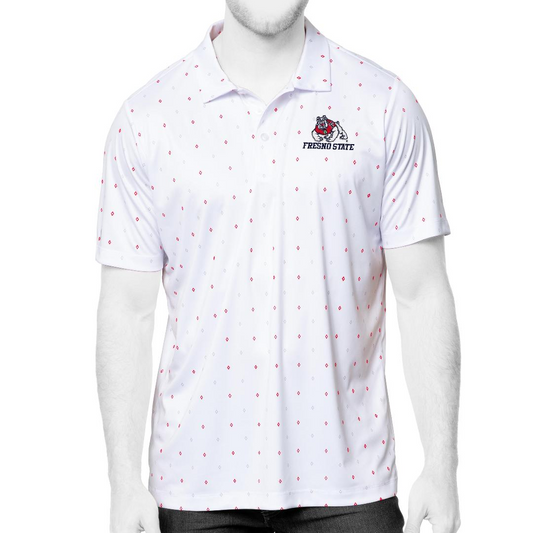 POLO DE HOYO 19 PARA HOMBRE FRESNO STATE BULLDOGS