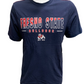 FRESNO STATE BULLDOGS MEN'S CALCULATIONS TEE - NAVY