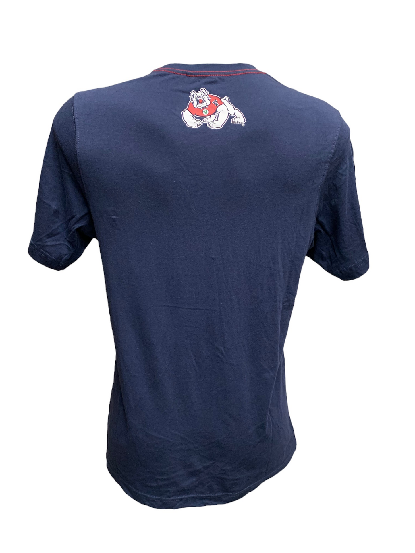 FRESNO STATE BULLDOGS MEN'S CALCULATIONS TEE - NAVY