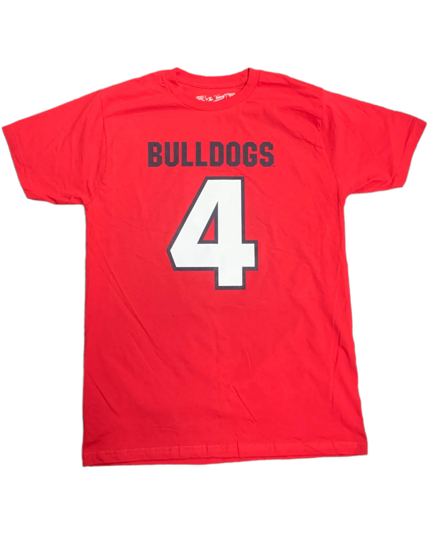 FRESNO STATE BULLDOGS MEN'S DEREK CARR NAME AND NUMBER T-SHIRT - RED