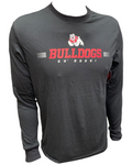 CAMISETA SPACKLER DE MANGA LARGA PARA HOMBRE FRESNO STATE BULLDOGS - NEGRO