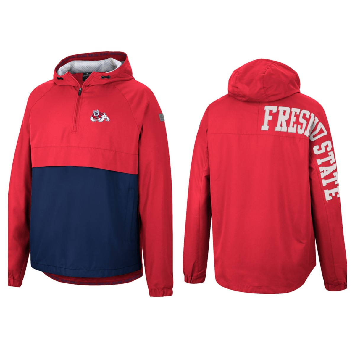 FRESNO STATE BULLDOGS MEN'S MAN TO BEAT ANORARAK JACKET