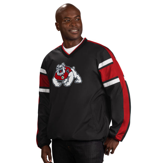 CHAQUETA DE RUTA DE SWING PARA HOMBRE FRESNO STATE BULLDOGS